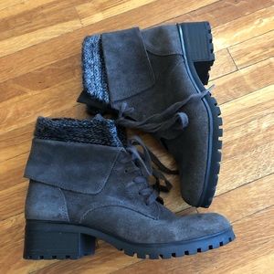 Lucky Brand Huntress suede boots